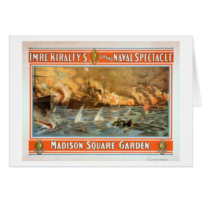 Grand Naval Spectacle Madison Square Garden (Voorkant Horizontaal)