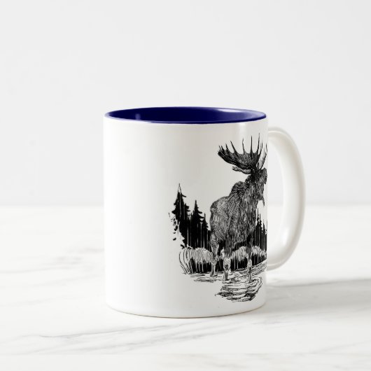 Grand Old Moose mok (Voorkant rechts)