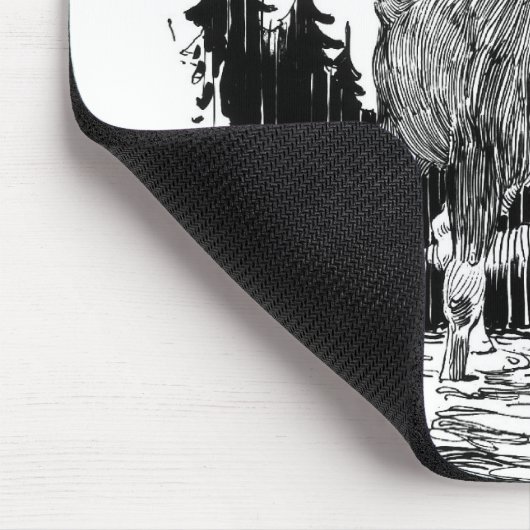 Grand Old Moose Muismat (Hoek)