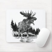 Grand Old Moose Muismat (Met muis)