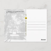 Grand Ole Opry Footbridge, Nashville, Verenigde St Briefkaart (Achterkant)