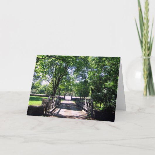 Grand Ole Opry Footbridge, Nashville, Verenigde St Kaart (Voorkant)