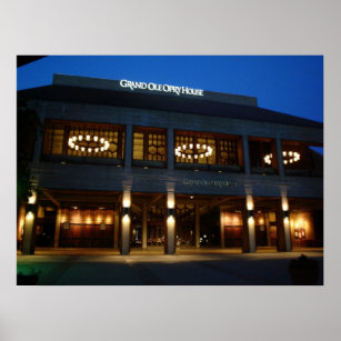 Grand Ole Opry - Nashville, Tennessee Poster