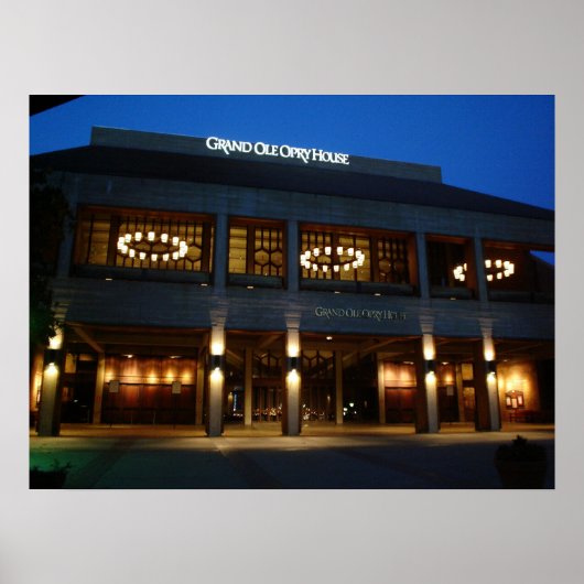 Grand Ole Opry - Nashville, Tennessee Poster (Voorkant)