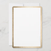 GRAND OPENENDE PARTIJ modern zakelijk goud Kaart (Achterkant)