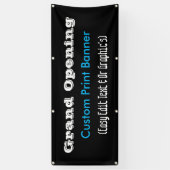 Grand Opening Advertentie Spandoek (Verticaal)
