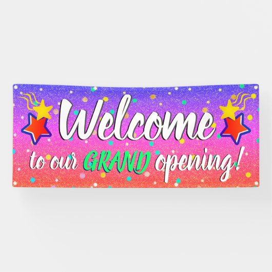 Grand Opening Banner (Horizontaal)