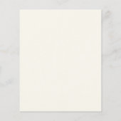 Grand Opening Bold Retro Photo Flyer (Achterkant)