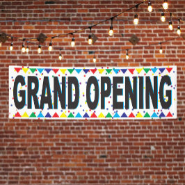 Grand Opening Business Banner