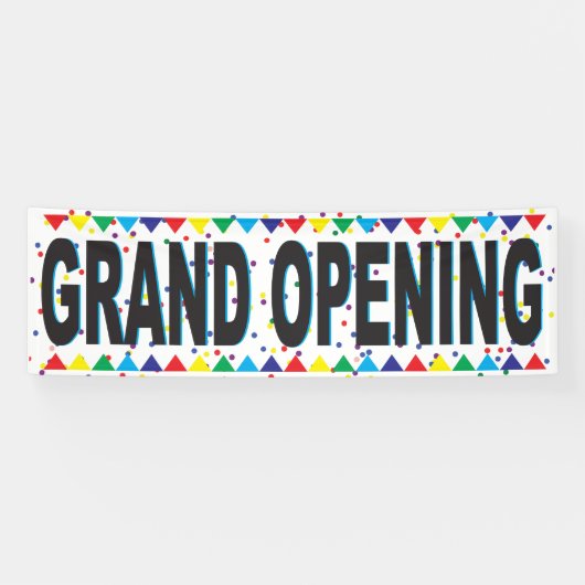 Grand Opening Business Banner (Horizontaal)