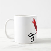 Grand Opening Celebration Schaar Snijlint Koffiemok (Links)