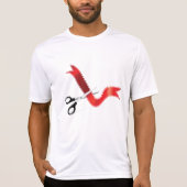 Grand Opening Celebration Schaar Snijlint T-shirt (Voorkant)