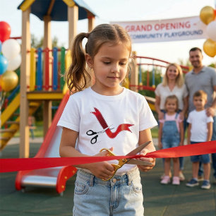 Grand Opening Celebration Schaar Snijlint T-shirt
