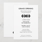 Grand Opening Celebration Uitnodiging om mee te do (Voorkant / Achterkant)
