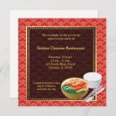 Grand Opening Chinese Restaurant Kaart (Voorkant / Achterkant)