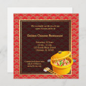 Grand Opening Chinese Restaurant Kaart (Voorkant / Achterkant)