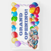 Grand Opening douane Vinyl Banner, 3' x 5' Banner (Verticaal)