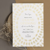 Grand Opening Elegant Business Launch Event Folie Uitnodiging