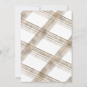 Grand Opening Event Wit & Goud Elegant Corporate Kaart (Achterkant)