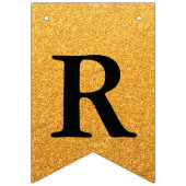 Grand Opening Faux Gold Glitter Vlaggetjes (Derde vlag)