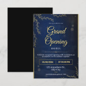 grand opening hotel uitnodiging Flat Kaart (Voorkant / Achterkant)