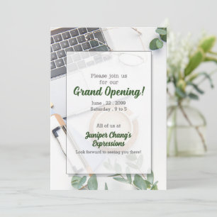 Grand Opening nieuwe Kantoor-activiteiten Kaart