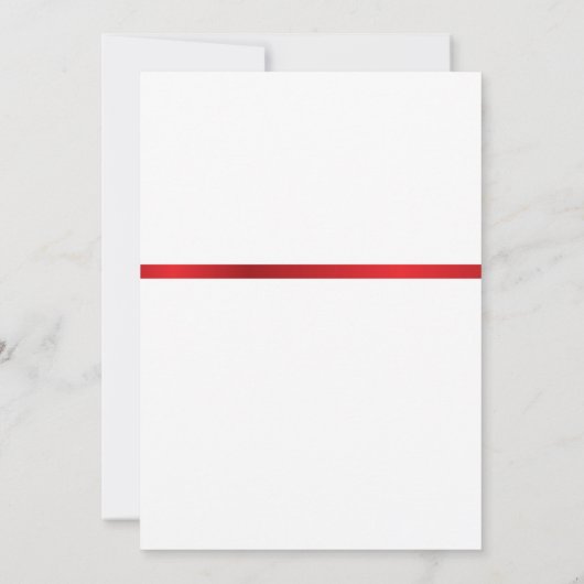 Grand Opening Red Ribbon Cutting Ceremony Kaart (Achterkant)