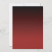 Grand Opening Twinkle Lichten donkerrood Kaart (Achterkant)