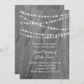 Grand Opening Twinkle Lights graniet Kaart (Voorkant / Achterkant)