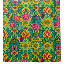 Grand Opulence Maximalist Douchegordijn