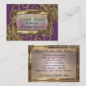 Grand Orchid Fillmore Elegant Professional Visitekaartje (Voorkant / Achterkant)