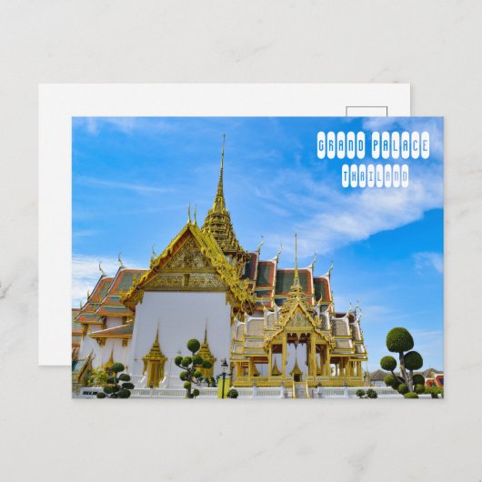 Grand Palace Briefkaart (Voorkant / Achterkant)