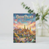 Grand Palace Thailand Briefkaart (Staand voorkant)