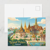 Grand Palace Thailand Briefkaart (Voorkant / Achterkant)