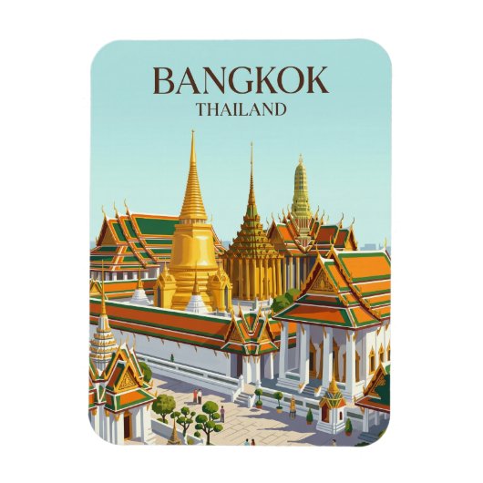 Grand Palace Thailand Magneet (Verticaal)