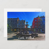 Grand Parade, Cork Ireland Briefkaart (Voorkant / Achterkant)