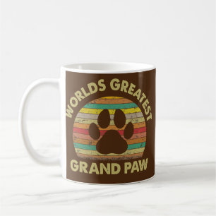 Grand Paw Hondenliefhebber Grandpaw vaderdag Koffiemok