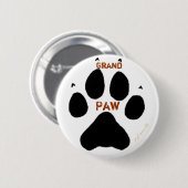 Grand Paw Ronde Button 5,7 Cm (Voorkant /achterkant)