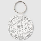 Grand Pentacle Sleutelhanger (Voorkant)