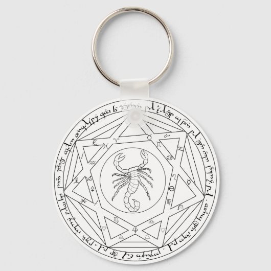 Grand Pentacle Sleutelhanger (Voorkant)
