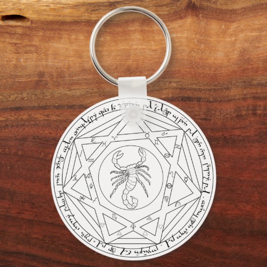 Grand Pentacle Sleutelhanger (Voorkant)