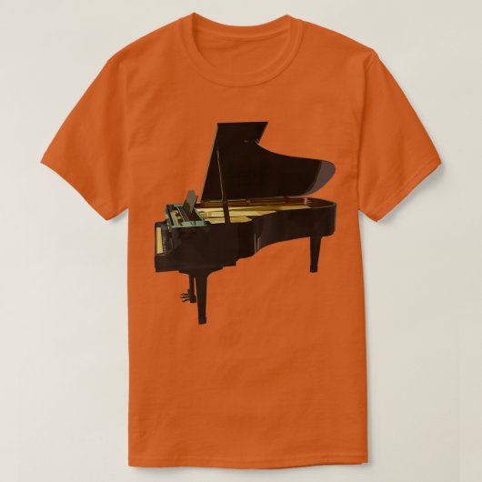 Grand Piano (2) T-shirt (Design voorkant)