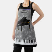 GRAND PIANO All-Over Print Apron Schort (Insitu)