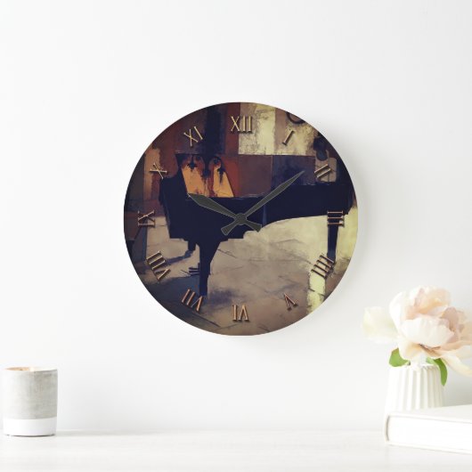 Grand Piano Artwork Grote Klok (Huis)