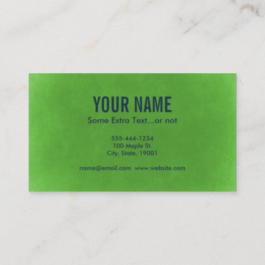 Grand Piano Blues Visitekaartje (Achterkant)