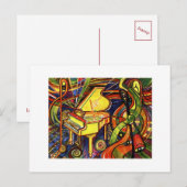 Grand Piano Briefkaart (Voorkant / Achterkant)