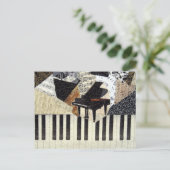Grand Piano Briefkaart (Staand voorkant)
