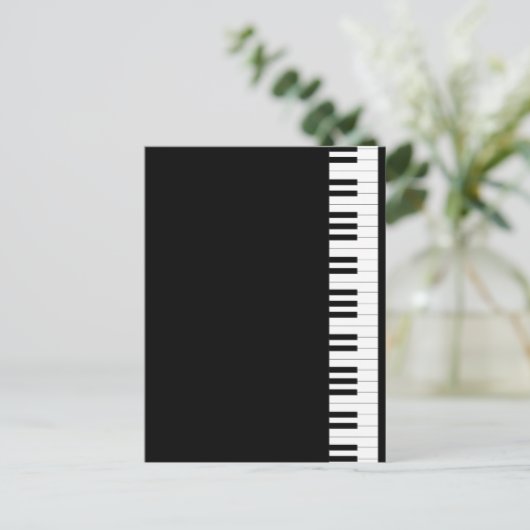 Grand Piano Briefkaart (Staand voorkant)