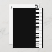Grand Piano Briefkaart (Voorkant / Achterkant)