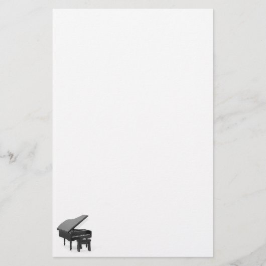Grand Piano Briefpapier (Voorkant)